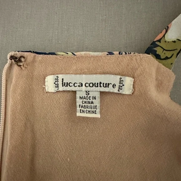 Lucca Couture Floral Dress Size Small - Picture 5 of 6